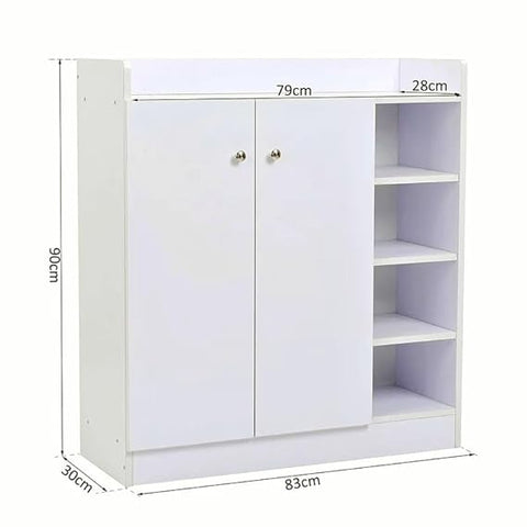 White Storage Cabinet for Bedroom and Living Room/Storage Cabinet