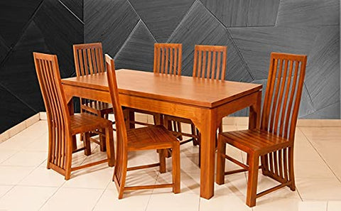 Sheesham Multipurpose Wooden Dining Chairs Study Chairs for Long hrs Study Wooden Chair for Office Furniture (Honey Brown Finish) (1 Chair, Honey Brown Finish)