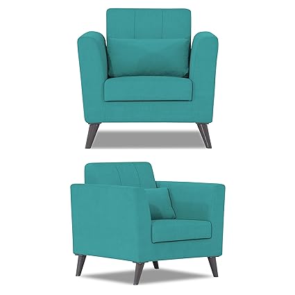 Daniel 3+2+1 6 Seater Sofa Set (Aqua Blue)