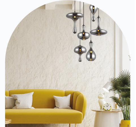 Deco Glam Lustered Hanging Light