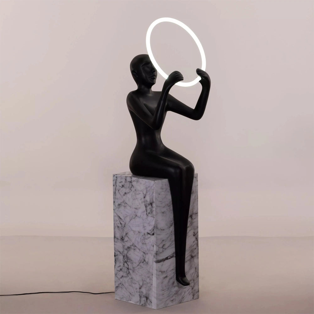 Whisper Sculpture Floor Lamp