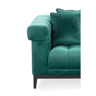 Sea Green Velvet Armchair